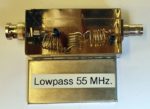 55MHz lowpass filter