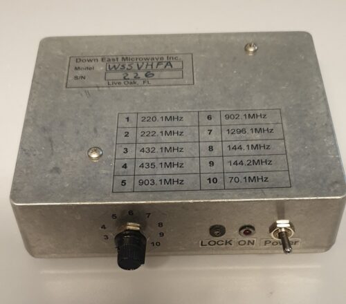 VHF-UHF-SHF signaalbron