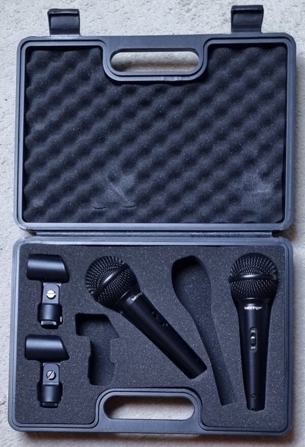 behringer xm1800s microfoons